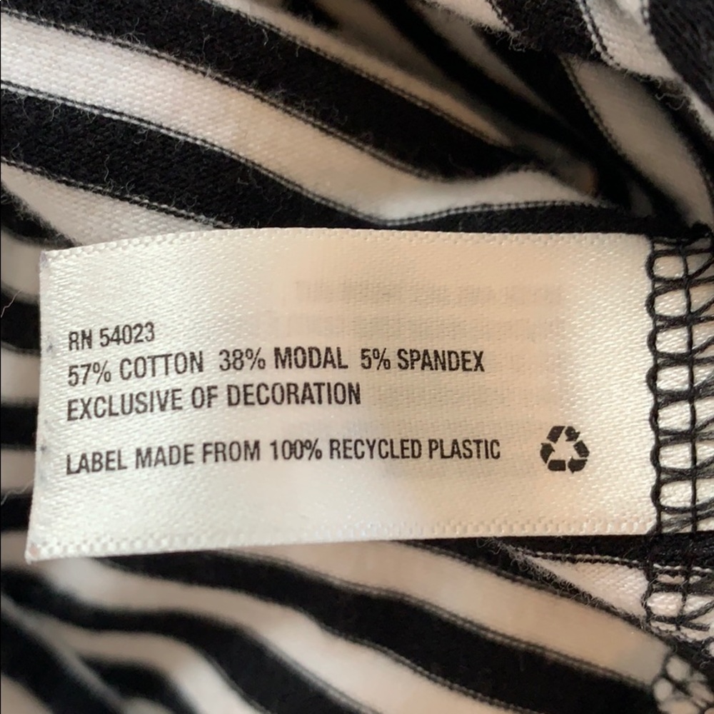 Gap Strapless, Striped Drawstring Waist Dress! - image 8